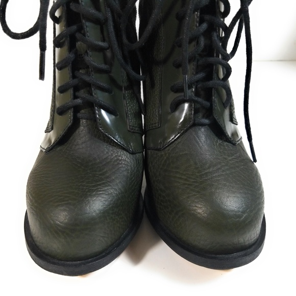 Alexander Wang Dakota Green Open Heel Booties 37 - Picture 3 of 8